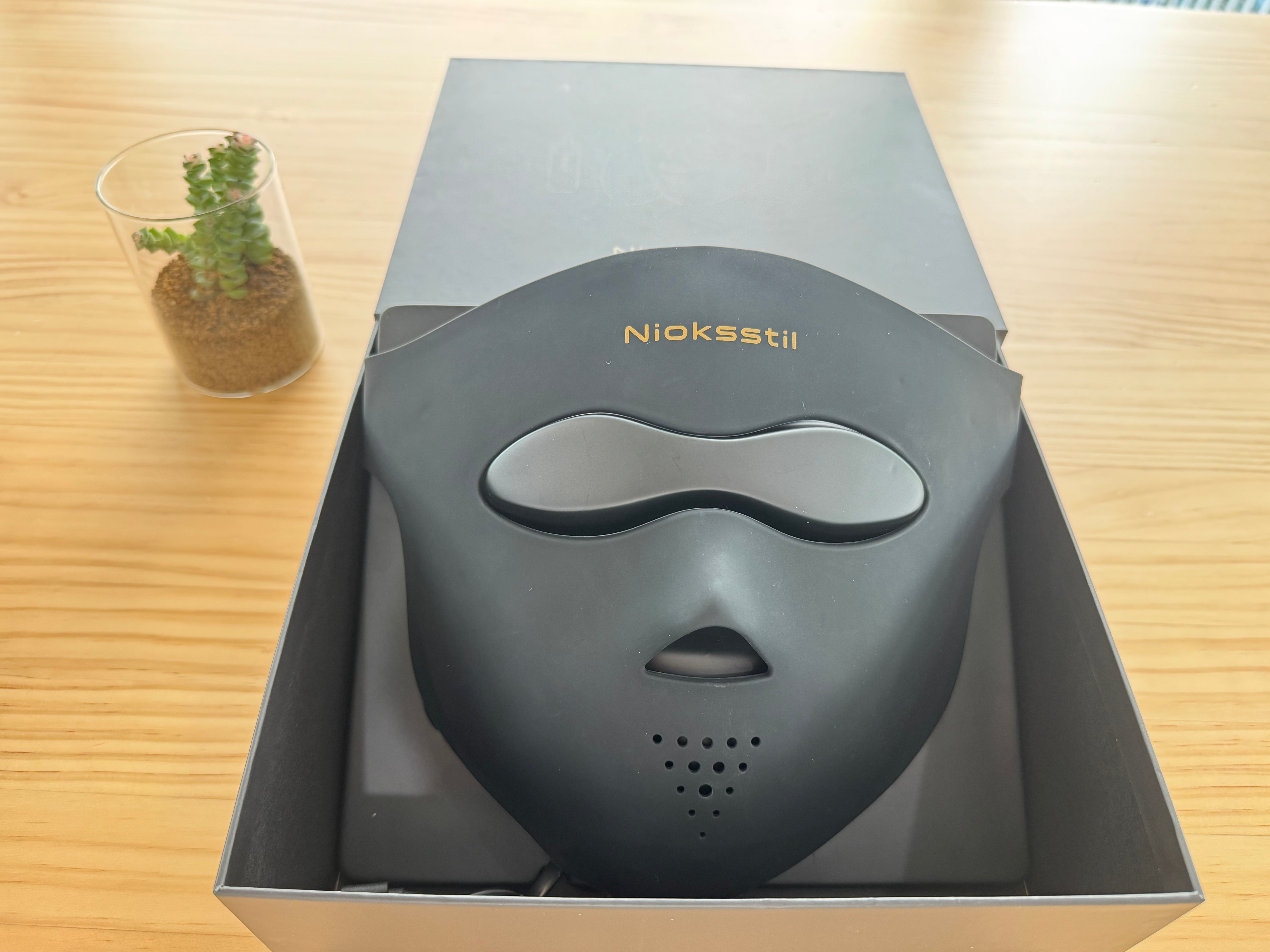 Nioksstil 3D LED Light Therapy Mask, 376 LEDs