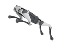 A white and gray DEEP Robotics Lite3 Basic quadruped robot, designed for education, research, and industrial inspection, showcasing its advanced mobility and autonomous navigation capabilities on challenging terrains. The robot features a modular design and supports open SDK for custom development.