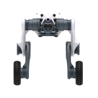 DEEP Robotics Lynx M20 Pro legged-wheeled robot, designed for industrial inspection and autonomous navigation in complex, all-terrain environments. It features advanced LiDAR, wide-angle cameras, and IP66 dustproof and water-resistant protection for robust performance.