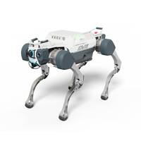DEEP Robotics X30 Pro quadruped robot, an advanced industrial inspection and security robot, featuring autonomous navigation, multi-sensor fusion with LiDAR and cameras, and IP67 protection for operation in hazardous and extreme environments.